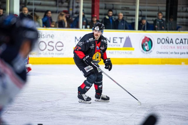 Photo hockey match Chamonix  - Angers  le 19/11/2019