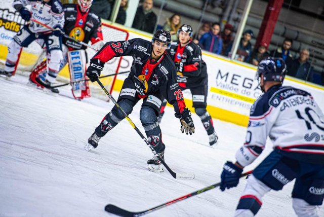 Photo hockey match Chamonix  - Angers  le 19/11/2019