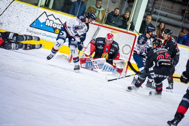 Photo hockey match Chamonix  - Angers  le 19/11/2019