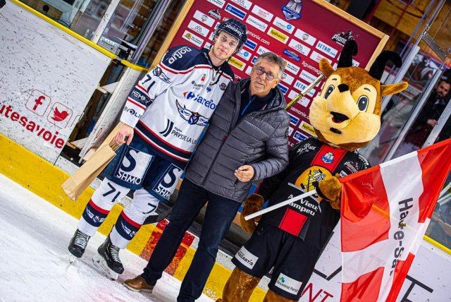 Photo hockey match Chamonix  - Angers  le 19/11/2019