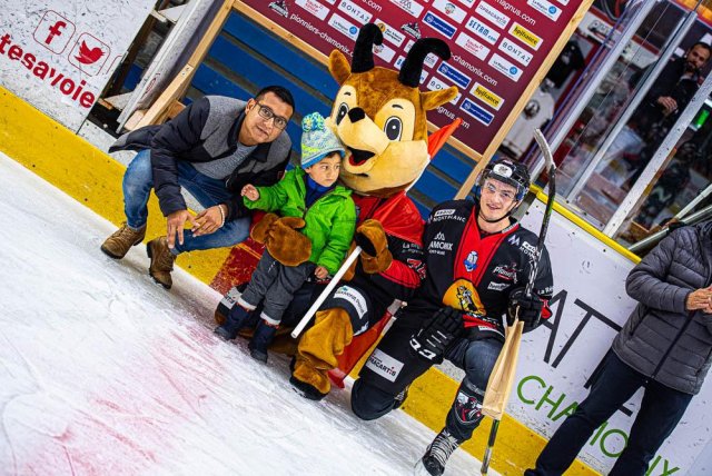 Photo hockey match Chamonix  - Angers  le 19/11/2019