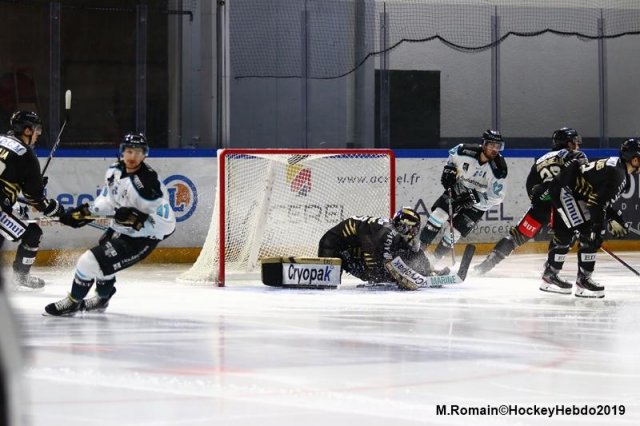 Photo hockey match Rouen - Gap  le 19/11/2019