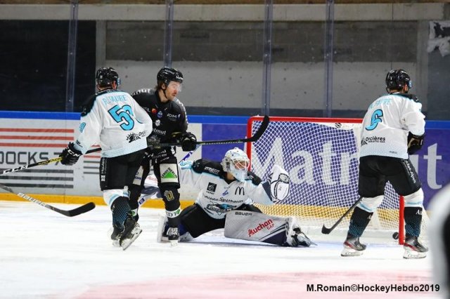 Photo hockey match Rouen - Gap  le 19/11/2019