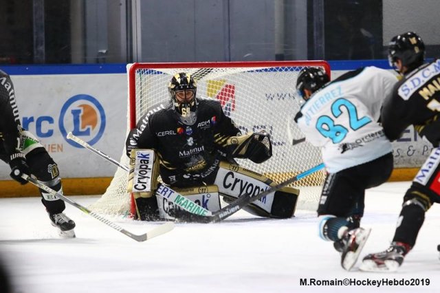 Photo hockey match Rouen - Gap  le 19/11/2019