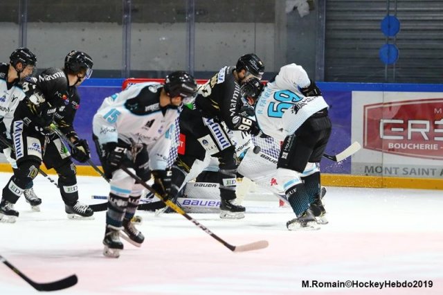 Photo hockey match Rouen - Gap  le 19/11/2019