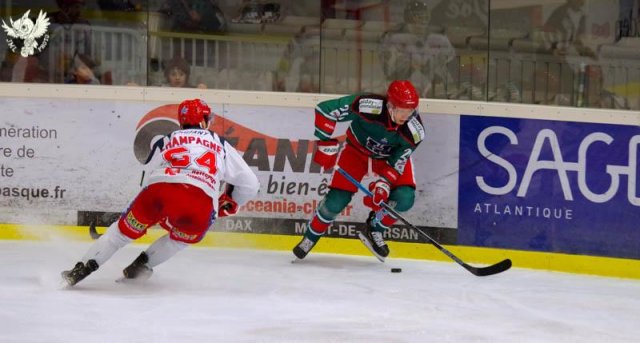 Photo hockey match Anglet - Grenoble  le 19/11/2019