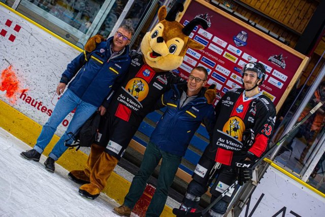 Photo hockey match Chamonix  - Gap  le 22/11/2019