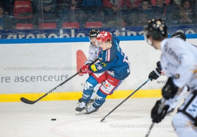 Photo hockey match Grenoble  - Rouen le 22/11/2019