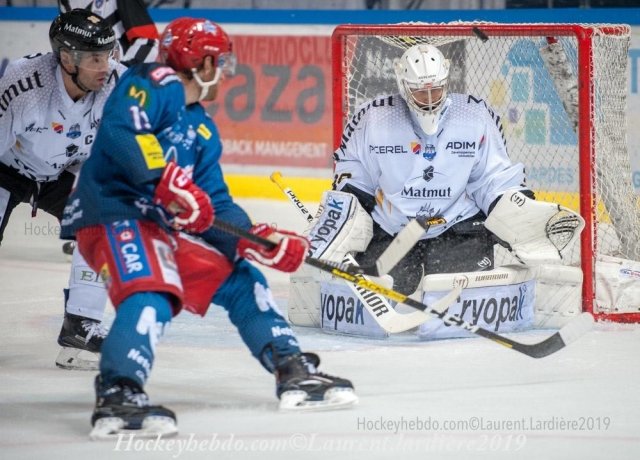 Photo hockey match Grenoble  - Rouen le 22/11/2019