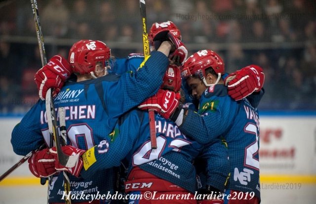 Photo hockey match Grenoble  - Rouen le 22/11/2019