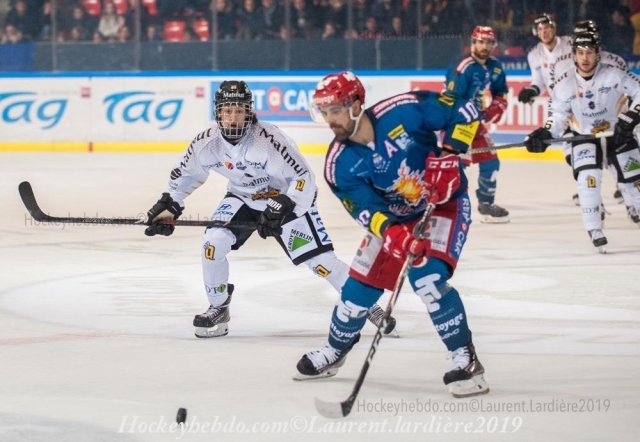 Photo hockey match Grenoble  - Rouen le 22/11/2019