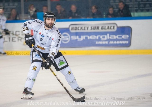 Photo hockey match Grenoble  - Rouen le 22/11/2019