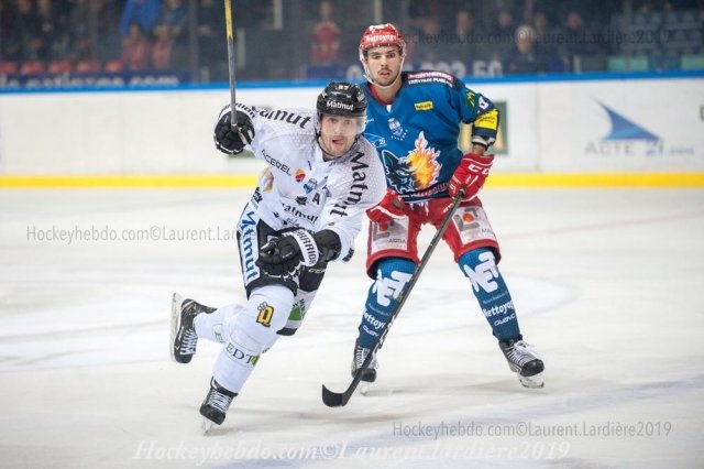 Photo hockey match Grenoble  - Rouen le 22/11/2019