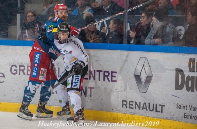 Photo hockey match Grenoble  - Rouen le 22/11/2019