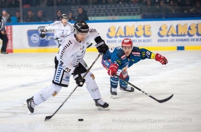 Photo hockey match Grenoble  - Rouen le 22/11/2019