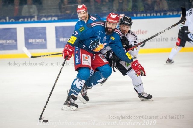 Photo hockey match Grenoble  - Rouen le 22/11/2019
