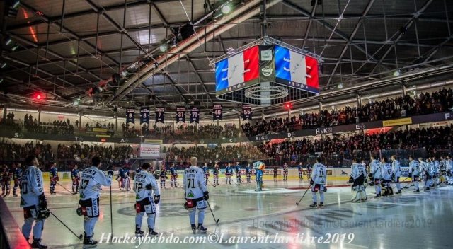 Photo hockey match Grenoble  - Rouen le 22/11/2019