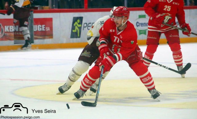 Photo hockey match Lausanne - Genève le 23/11/2019