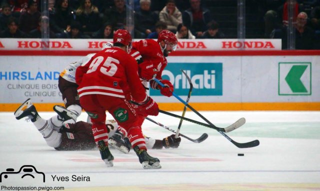 Photo hockey match Lausanne - Genève le 23/11/2019