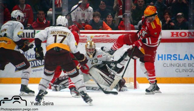 Photo hockey match Lausanne - Genève le 23/11/2019
