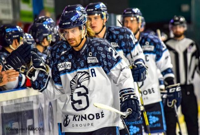 Photo hockey match Nantes - Marseille le 22/11/2019