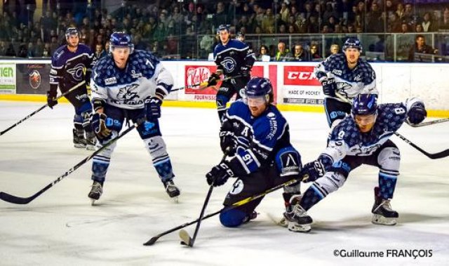 Photo hockey match Nantes - Marseille le 22/11/2019