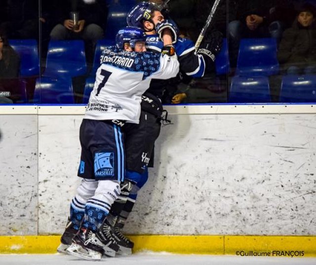 Photo hockey match Nantes - Marseille le 22/11/2019