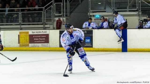 Photo hockey match Toulouse-Blagnac - Courchevel-Méribel-Pralognan le 23/11/2019