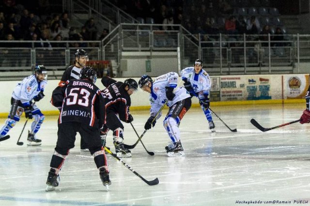 Photo hockey match Toulouse-Blagnac - Courchevel-Méribel-Pralognan le 23/11/2019