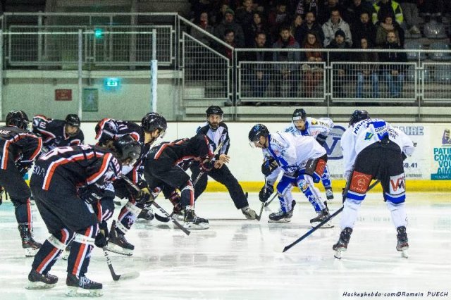 Photo hockey match Toulouse-Blagnac - Courchevel-Méribel-Pralognan le 23/11/2019