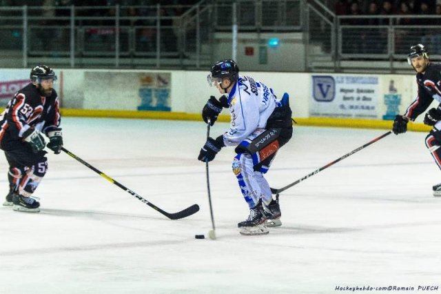 Photo hockey match Toulouse-Blagnac - Courchevel-Méribel-Pralognan le 23/11/2019