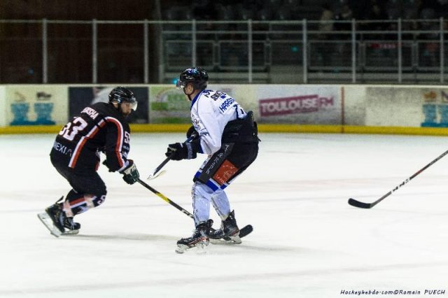 Photo hockey match Toulouse-Blagnac - Courchevel-Méribel-Pralognan le 23/11/2019