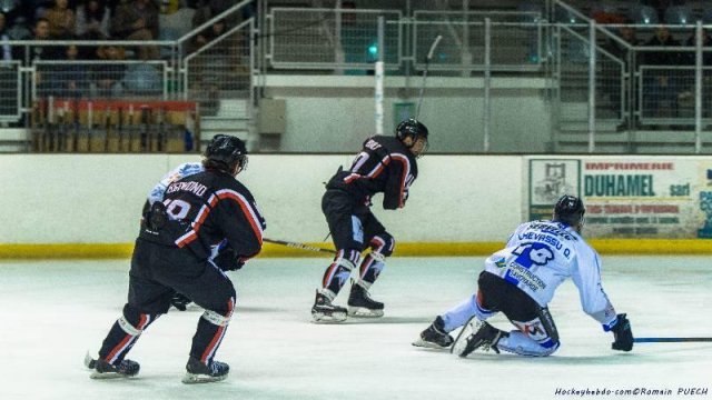 Photo hockey match Toulouse-Blagnac - Courchevel-Méribel-Pralognan le 23/11/2019