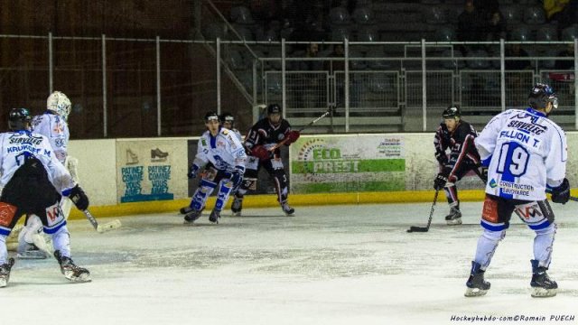 Photo hockey match Toulouse-Blagnac - Courchevel-Méribel-Pralognan le 23/11/2019