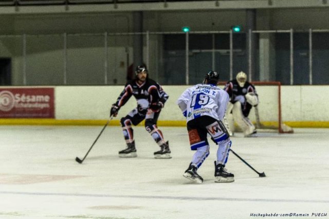 Photo hockey match Toulouse-Blagnac - Courchevel-Méribel-Pralognan le 23/11/2019