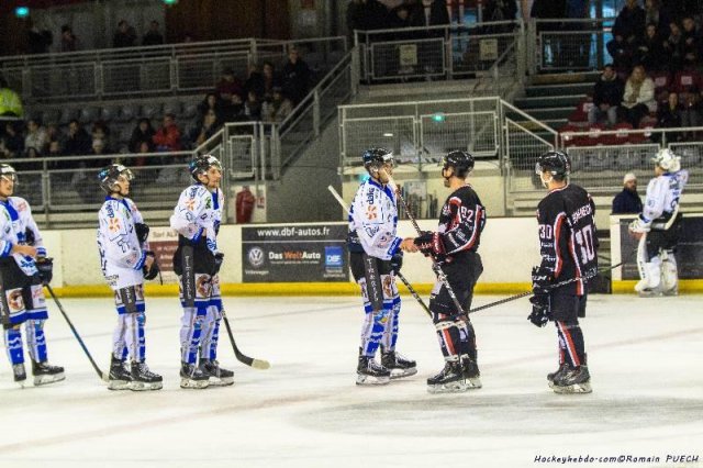 Photo hockey match Toulouse-Blagnac - Courchevel-Méribel-Pralognan le 23/11/2019