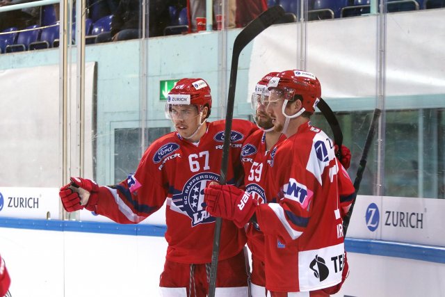 Photo hockey match Rapperswil-Jona - Zug le 26/11/2019