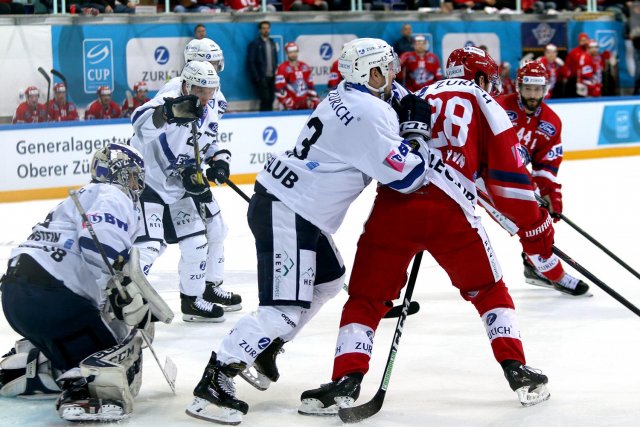 Photo hockey match Rapperswil-Jona - Zug le 26/11/2019