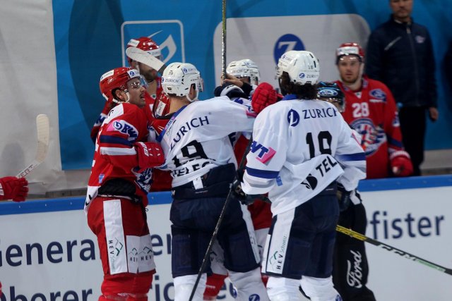 Photo hockey match Rapperswil-Jona - Zug le 26/11/2019