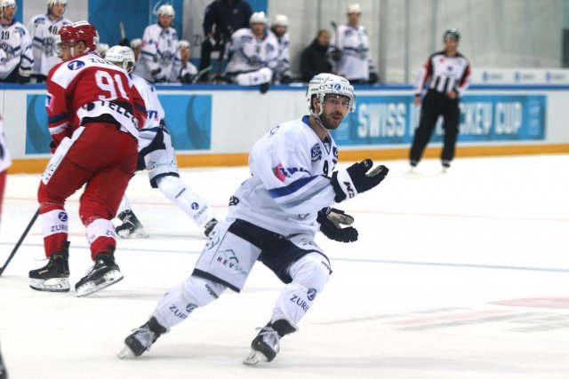 Photo hockey match Rapperswil-Jona - Zug le 26/11/2019