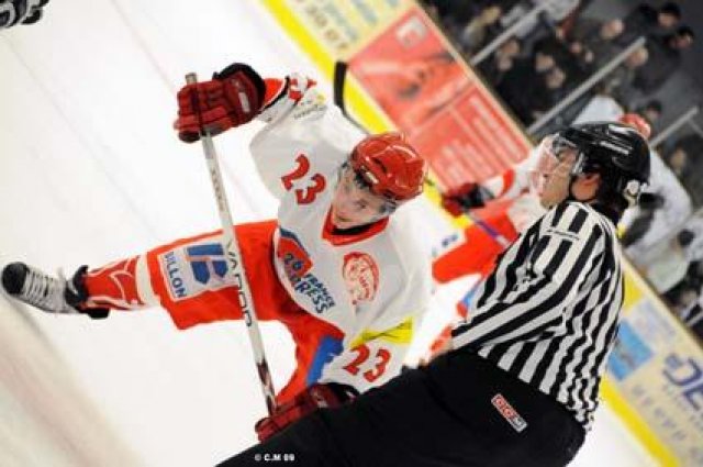 Photo hockey match Caen  - Valence le 11/04/2009