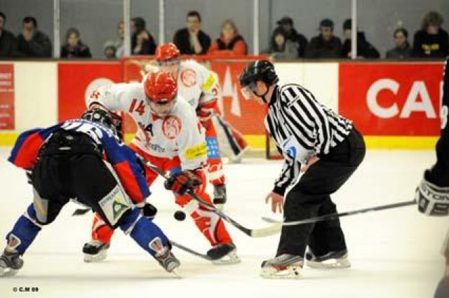 Photo hockey match Caen  - Valence le 11/04/2009