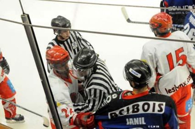 Photo hockey match Caen  - Valence le 11/04/2009
