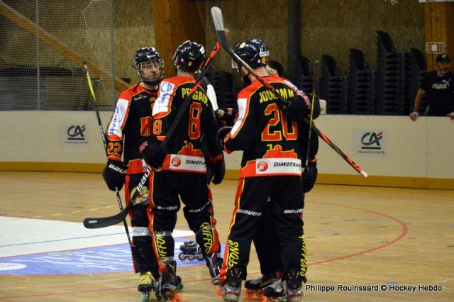 Photo hockey reportage N1 : Les Griffons survolent les Phénix