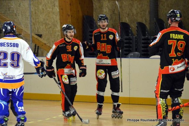 Photo hockey reportage N1 : Les Griffons survolent les Phénix