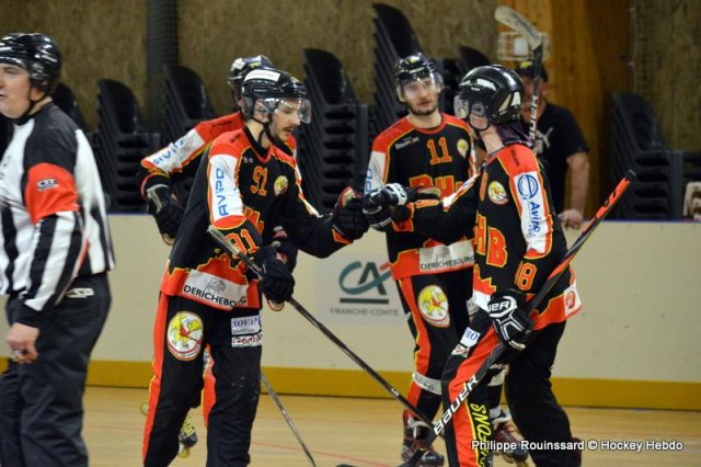 Photo hockey reportage N1 : Les Griffons survolent les Phénix