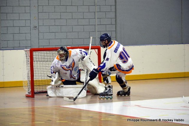 Photo hockey reportage N1 : Les Griffons survolent les Phénix