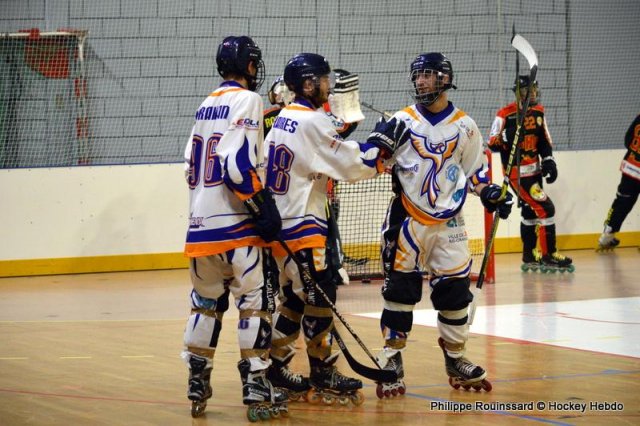 Photo hockey reportage N1 : Les Griffons survolent les Phénix