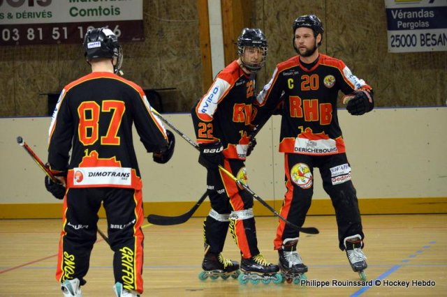 Photo hockey reportage N1 : Les Griffons survolent les Phénix