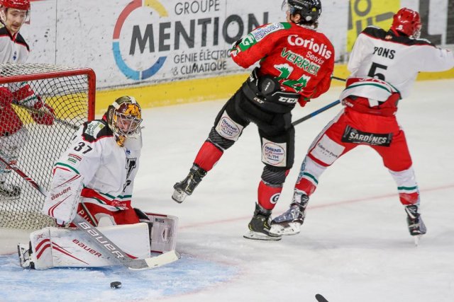 Photo hockey match Amiens  - Anglet le 29/11/2019